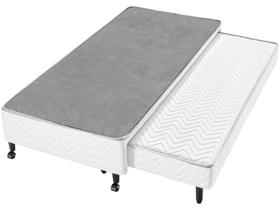 Box para Colchão Solteiro Americanflex - 37cm de Altura com Cama Auxiliar 51.812.001