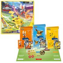 Box Pokemon Academia De Batalha 3 Baralhos Completos Copag