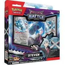 Box Pokemon Baralho Batalha de Rivais Steven Copag 35251 Box Pokemon Baralho Batalha de Rivais Steven Copag 35251