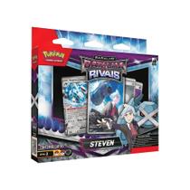 Box Pokémon Baralho Batalha de Rivais Steven Copag 60 Cartas Box Pokémon Baralho Batalha de Rivais Steven Copag 60 Cartas