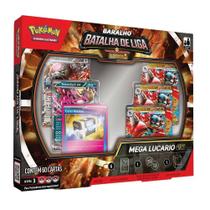 Box Pokémon Baralho Mega Lucario EX 60 Cartas - Copag Box Pokémon Baralho Mega Lucario EX 60 Cartas - Copag