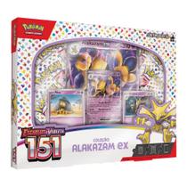 Box Pokémon Coleção 151 Alakazam Ex - Copag
