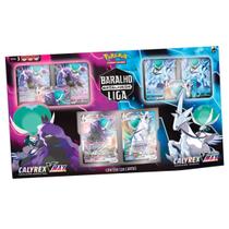 Box Pokémon Coleção Calyrex Vmax Cavaleiro Espectral Glacial