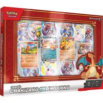 Box Pokemon - Coleção Charizard ex em Dobro - Pokémon TCG