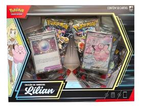 Box Pokémon Coleção De Torneios Lílian - Lançamento Box Pokémon Coleção De Torneios Lílian - Lançamento