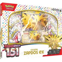 Box Pokémon Coleção Especial Escarlate e Violeta 151 Zapdos EX Copag