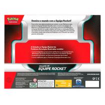 Box Pokémon Coleção Ex Equipe Rocket Mewtwo com 49 Cartas 10135 35880 - Copag