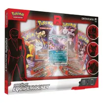 Box Pokemon Coleção ex Equipe Rocket Nidoking ex