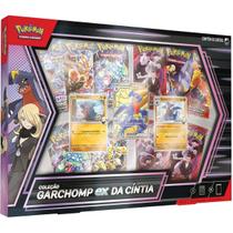 Box Pokemon Coleçao Garchomp Ex da Cíntia 63 Cartas Copag TCG