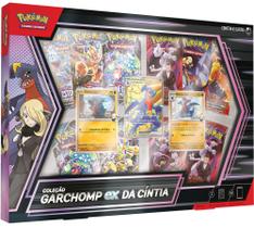 Box Pokémon Coleção Garchomp Ex Da Cíntia Copag Cards Cartas Boosters - 7896192355720