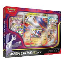 Box Pokémon Coleção Mega Latias ex Com Carta 3D Box Pokémon Coleção Mega Latias ex Com Carta 3D