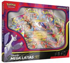 Box Pokémon Coleção Mega Latias EX Copag Cards Cartas Boosters - 7896192358615 Box Pokémon Coleção Mega Latias EX Copag Cards Cartas Boosters - 7896192358615