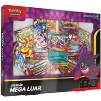 Box Pokemon Coleção Mega Luar Mega Gengar Ex 49 Cartas Copag TCG Box Pokemon Coleção Mega Luar Mega Gengar Ex 49 Cartas Copag TCG