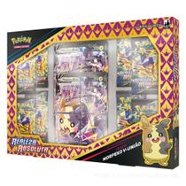 Box Pokemon Coleção Morpeko V-União - 003 54 Cartas Copag
