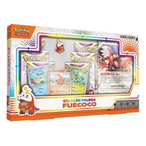 Box Pokémon Coleção Paldea Fuecoco C/ Broche Koraidon Ex