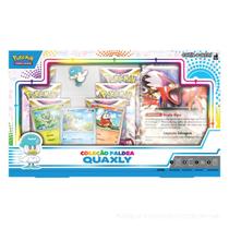 Box Pokemon Coleção Paldea Quaxly - 003 40 Cartas Copag