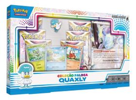 Box Pokémon Coleção Paldea Quaxly