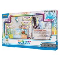 Box Pokémon - Coleção Paldea Quaxly - Miraidon