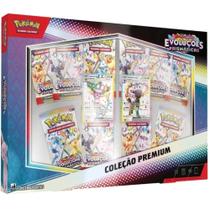 Box Pokémon Coleção Premium EV Evoluções Prismáticas 62 Cartas Copag Box Pokémon Coleção Premium EV Evoluções Prismáticas 62 Cartas Copag