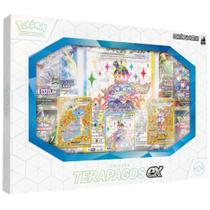 Box Pokémon Coleção Terapagos ex Copag Boosters Cards Cartas Em Português - 7896192346858