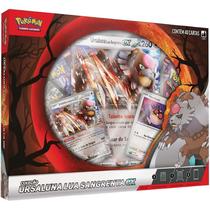 Box Pokemon Coleção Ursaluna Lua Sangrenta Ex - 003 40 Cartas Copag TCG