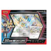 Box Pokemon Coleção Zacian Ex do Lupo Amigos De Jornada