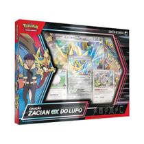 Box Pokémon Copag Zacian EX do Lupo Carta Promocional Carta Gigante 6 Boosters PTBR, lacrado Box Pokémon Copag Zacian EX do Lupo Carta Promocional Carta Gigante 6 Boosters PTBR, lacrado