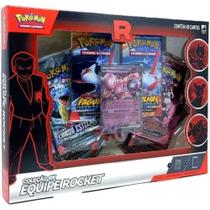 Box Pokemon Equipe Rocket Mewtwo Ex 49 Cartas - Copag 35880