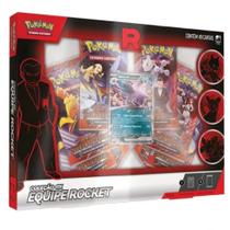 Box Pokemon Equipe Rocket Nidoking Ex 49 Cartas - Copag 35880