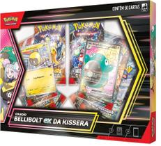 Box Pokémon Escarlate e Violeta Coleção Bellibolt EX da Kissera Copag Cards Cartas Boosters