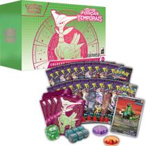Box Pokémon Escarlate e Violeta Forças Temporais Espinhos Férreos Treinador Avançado 7896192340719