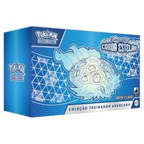 Box Pokémon Escarlete e Violeta Coleção Treinador Avançado Coroa Estelar TCG Colecionar Cards Cartas