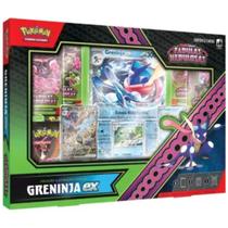 Box Pokémon EV6.5 Coleção Fábulas Nebulosas Greninja Ex Escarlate Violeta Cards Carta Colecionáveis Booster Original