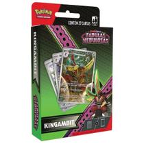 Box Pokémon EV6.5 Fábulas Nebulosas Coleção Kingambit Copag Escarlate Violeta Cards Carta Colecionáveis Booster Original