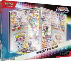 Box Pokémon Evoluções Prismáticas Coleção Premium Copag Cards Cartas Boosters Umbreon 7896192352590 Box Pokémon Evoluções Prismáticas Coleção Premium Copag Cards Cartas Boosters Umbreon 7896192352590