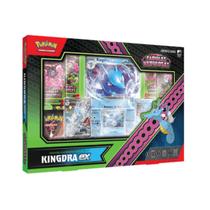 Box Pokémon Fábulas Nebulosas GreninjaEx KingdraEx TCG Copag