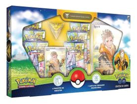 Box Pokemon GO Coleção Especial: Equipe Instinto Spark 38 Cartas