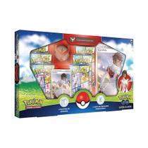 Box Pokémon GO Coleção Especial Equipe Valor Com 38 Cartas