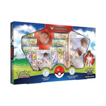 Box Pokémon Go Coleção Especial Equipe Valor Com 38 Cartas