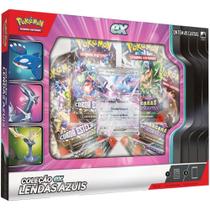 Box Pokémon Lendas Azuis Kyogre Ex Ou Dialga Ex Ou Xerneas Ex