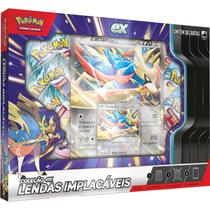 Box Pokemon - Lendas Implacáveis - Zacian Ex - Pokémon TCG