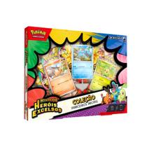 Box Pokémon ME02.5 Coleção Parceiros Inicias Heróis Exclusos 51 Cartas