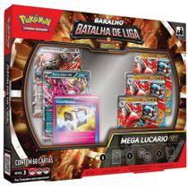 Box Pokemon Mega Lucario Ex Batalha de Liga com 60 Cartas - Pokémon Box Pokemon Mega Lucario Ex Batalha de Liga com 60 Cartas - Pokémon