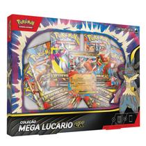 Box Pokémon Mega Lucario EX Mega Evolução - Copag