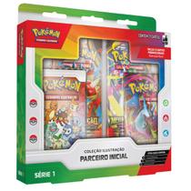 Box Pokemon Parceiro Inicial Série 1 Ilustração Rara Box Pokemon Parceiro Inicial Série 1 Ilustração Rara