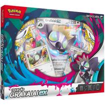 Box Pokémon TCG Coleção Grafaiai Ex Copag