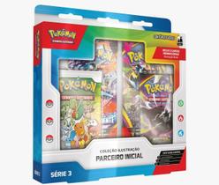 Box Pokémon TCG Coleção Parceiro Inicial Série 3 21 Cartas Box Pokémon TCG Coleção Parceiro Inicial Série 3 21 Cartas