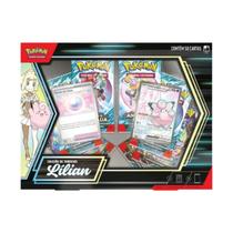 Box Pokémon Torneios Lilian Clefairy Ex 50 Cartas 8 Boosters