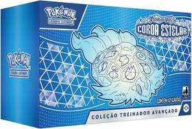 Box pokemon - treinador avancado - escarlate e violeta 7 - coroa estelar - copag