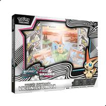 Box pokemon victini de unova ev10.5 raio preto e fogo branco
